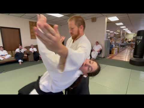 5th Kyu Yokomenuchi Sokumen Iriminage Ura (Pass-through) Irimi