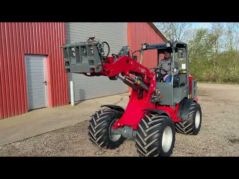 Video: Weidemann 1880 minilæsser 1