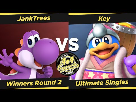 SSBU - 4o4 Smash Night 12 - JankTrees (Yoshi) vs VILE|DBQ| Key (King Dedede) - Winners Round 2