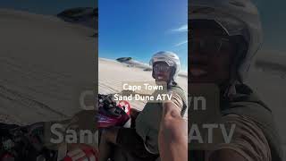 Riding through the Sand dunes of Capetown