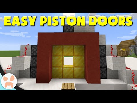 4 EASY PISTON DOORS!