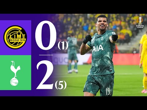 EUROPA LEAGUE FINALISTS! | Bodo/Glimt 0-2 Tottenham Hotspur (1-5 agg) | Highlights