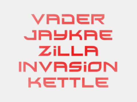 Vader Jaykae & Zilla Invasion Kettle!