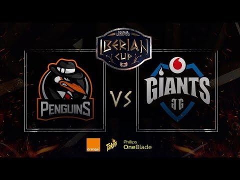 PENGUINS VS VODAFONE GIANTS | IBERIAN CUP | FASE DE GRUPOS | (2018)