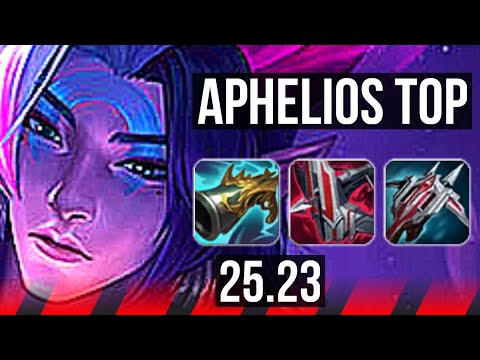 APHELIOS vs CAMILLE (TOP) | 21/5/5 | EUW Master | 25.23