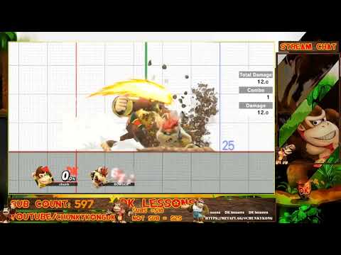 Donkey Kong SSBU Advance Combos