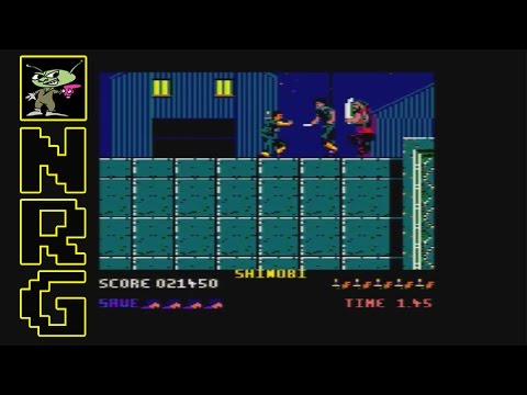 NRG: 5-10 Minutes of Gameplay - Shinobi [Amstrad CPC]