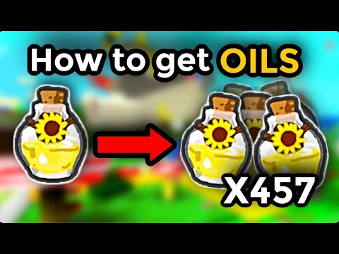 How To Get Oil Super Fast In Bee Swarm Simulator! (Easy Guide)