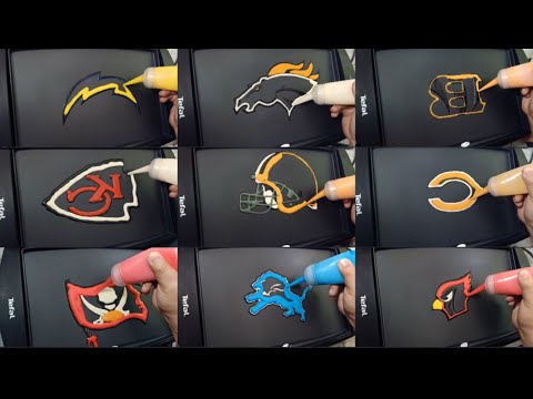 NFL SuperBowl Teams Logo Pancake Art Part 1
