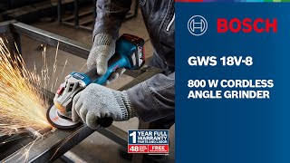 BOSCH GWS 18V-8 Professional solo
