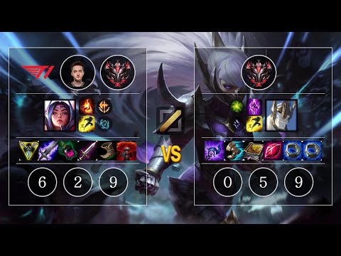 T1 Closer Irelia vs Galio Mid - KR GrandMaster Patch 10.10