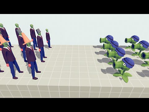 PLANTS vs ZOMBIES  | TABS - Totally Accurate Battle Simulator