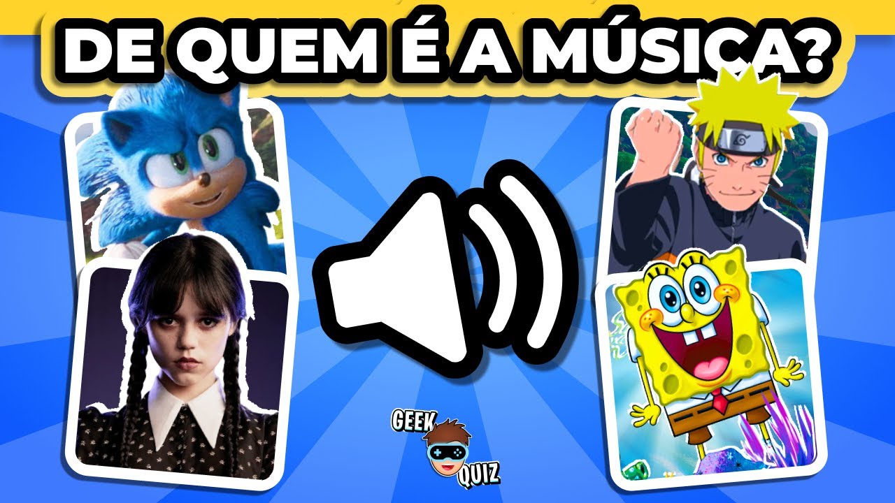 ADIVINHE O FILME, DESENHO ou SÉRIE PELA MÚSICA | Mega Compilado Geek Quiz 🎵