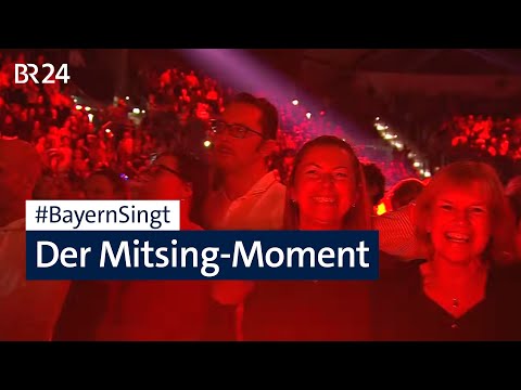 #BayernSingt: Um 20.23 Uhr sangen Tausende Menschen gemeinsam einen Song | BR24live