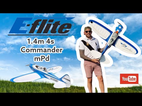 E-flite 1.4m Commander mPd V2