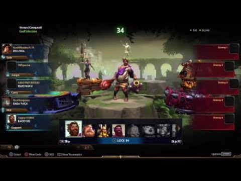 Speedy Bacchus!! [Smite S9]