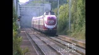 preview picture of video 'Trans Europ Express VT 11.5 Gingelom 11/10/1992'