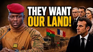 Captain Ibrahim Traoré Exposes the Truth Behind the War | Burkina Faso & EU