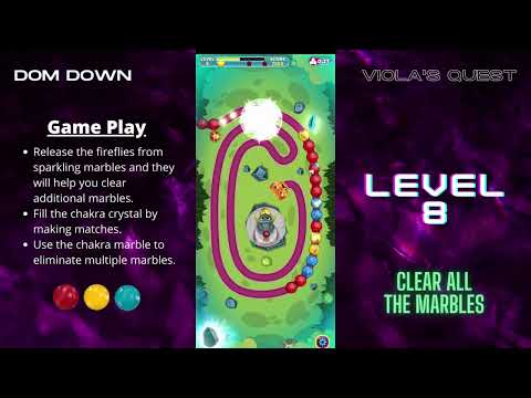 Viola's Quest 🟣🟠🔴 / Level 8 / Dom Down
