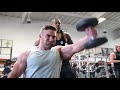 SIMEON PANDA/RYAN TERRY SMASHING SHOULDERS AT GOLDS