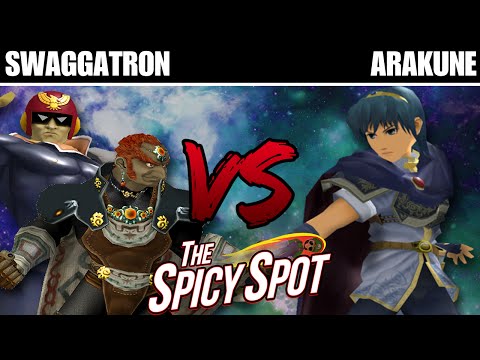 SCORCHED! $100 Money Match: Swaggatron (Ganondorf/Captain Falcon) vs Arakune (Marth) - Melee