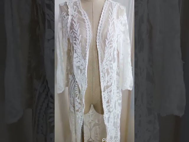 Vídeo relacionado con THE ART BOX Pareo Sarong 100% Algodón para Mujer con Estampado de Bloques Indios Hecho a Mano, Falda Envolvente para Traje de Baño, Cobertor de Playa para Bikini, Largo (73" x 43"), Altoa única
