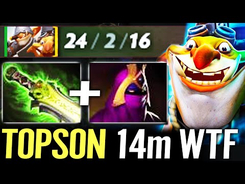 🔥 TOPSON Master Techies 24Kill MID — 14min Ethereal Blade + Veil 140% Magic GODLIKE NUKER Dota 2 Pro