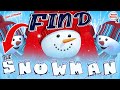 Find the Snowman ❄️ Spot-It Fitness ❄️ Winter Games for Kids ❄️ PE ❄️ iSPY Workout