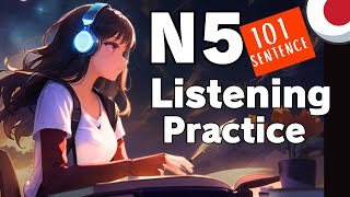 Download lagu Japanese Listening Practice N5 with 101 sentences speaking training mp3