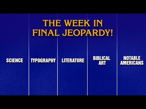 A Week in Final Jeopardy!: 1/5/26-1/9/26 | JEOPARDY!