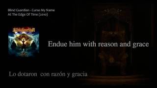 Blind Guardian - Curse My Name (Lyrics) en inglés y en español