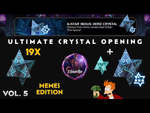 Ultimate Crystal Opening V5 (Memes Edition) 6 Star NEXUS! - Marvel Contest of Champions