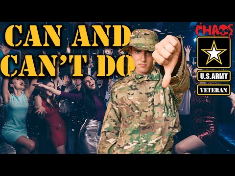 What you can and can't do in the Army barracks