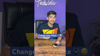How to Change your voice 😵‍💫🔊 #tipsandtricks #tech #techno