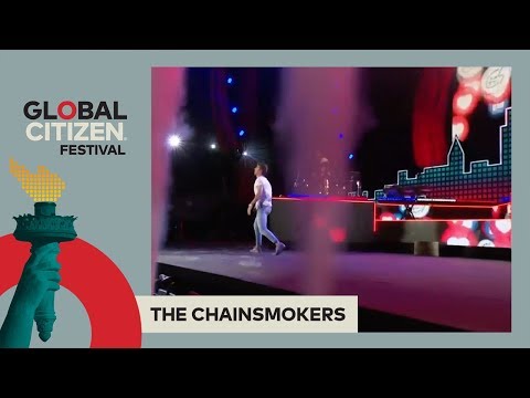 The Chainsmokers Perform 'Something Just Like This' | Global Citizen Festival NYC 2017