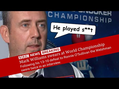 Mark Williams SWEARS during interview with Rob Walker [E]