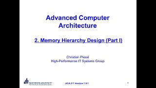 ACA – L02 Memory Hierarchy 1 – Part 4: Virtual Memory (slides 20–29)