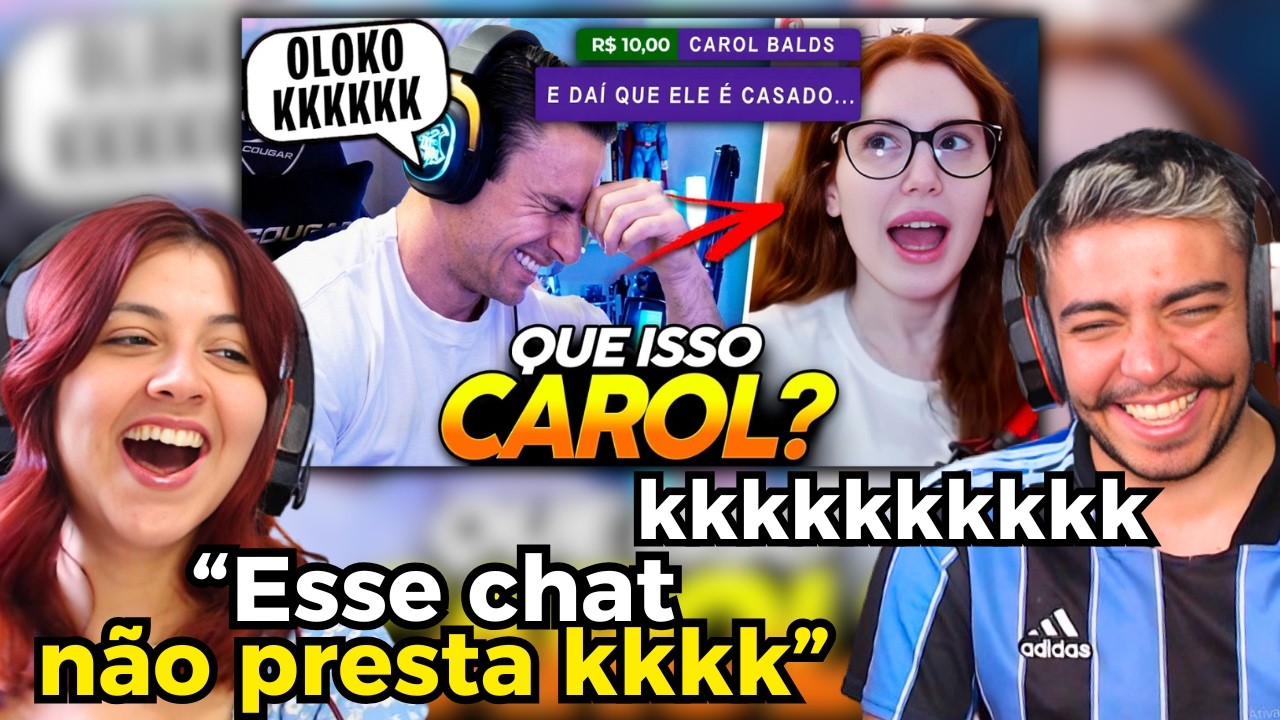 SUPER XANDÃO ESTÁ sendo PERSEGUIDO por ÁUDIO SATÂNICO da CAROL BALDS KKKKKKKK | REACT