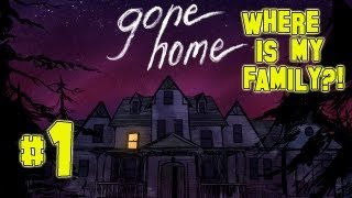GONE HOME - Where is my Family?! #1 (Let's Play Gone Home)
