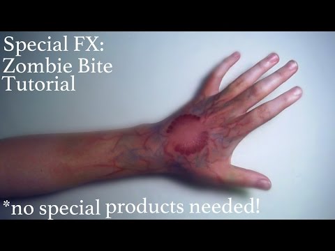 Special FX Makeup: Zombie Bite Tutorial