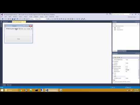 VB.NET 2013 GUI - GUI Basics