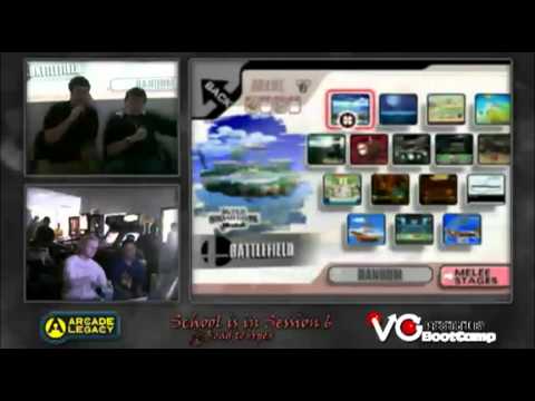 SiiS6 - Singles Bracket: Krystedez (Wario) vs. Kain (Wolf) - SSBB