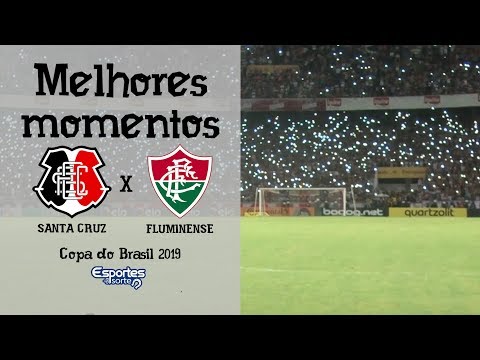 TV Coral - Santa Cruz (2) 2x0 (3) Fluminense - Copa do Brasil 2019
