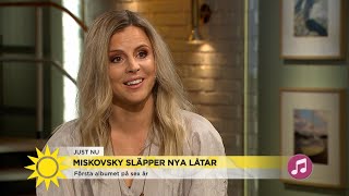 Lisa Miskovsky: ”All energi var slut – men musiken och barnen fick mej tillbak… - Nyhetsmorgon (TV4)