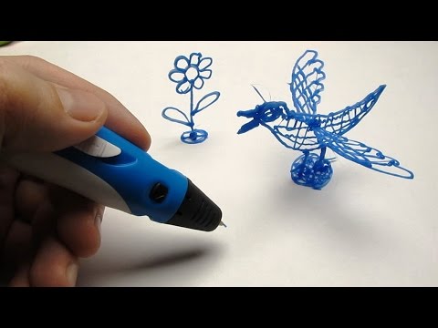 3D РУЧКА! Мои первые рисунки! Не судите строго :) Alex Boyko