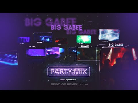 Legújabb Club Party Mix 2025 - OKTÓBER. Mixed By. BIG GABEE