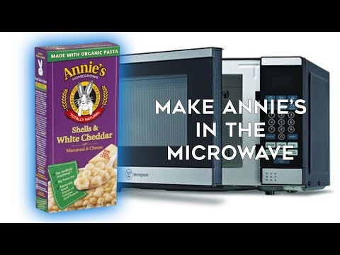 How to Cook Annie's Shells & White Cheddar Mac & Cheese in the MICROWAVE