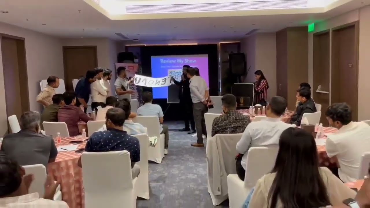 Lenova Standing Ovation | Magician & Mentalist in Chennai | Corporate in Chennai