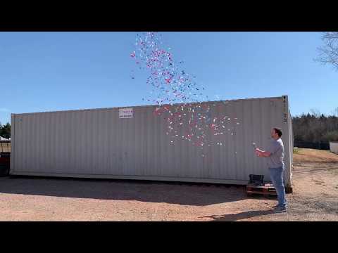 BIG Fireworks - Red, White & Blue Confetti Cannon