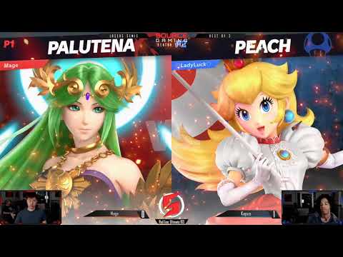 Red Line Ultimate 163 – Losers Semis – Mage (Palutena) vs Kapus (Peach)